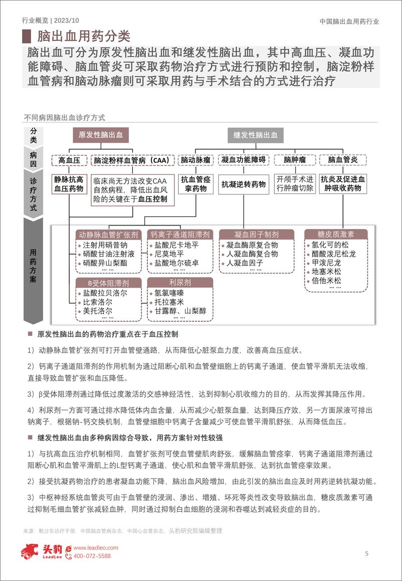 《2023年中国脑出血用药行业概览》 - 第5页预览图