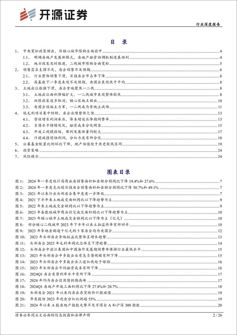 《2023年房地产行业综述：销售不及预期业绩承压，低估值蓄力板块价值重塑-240513-开源证券-26页》 - 第2页预览图