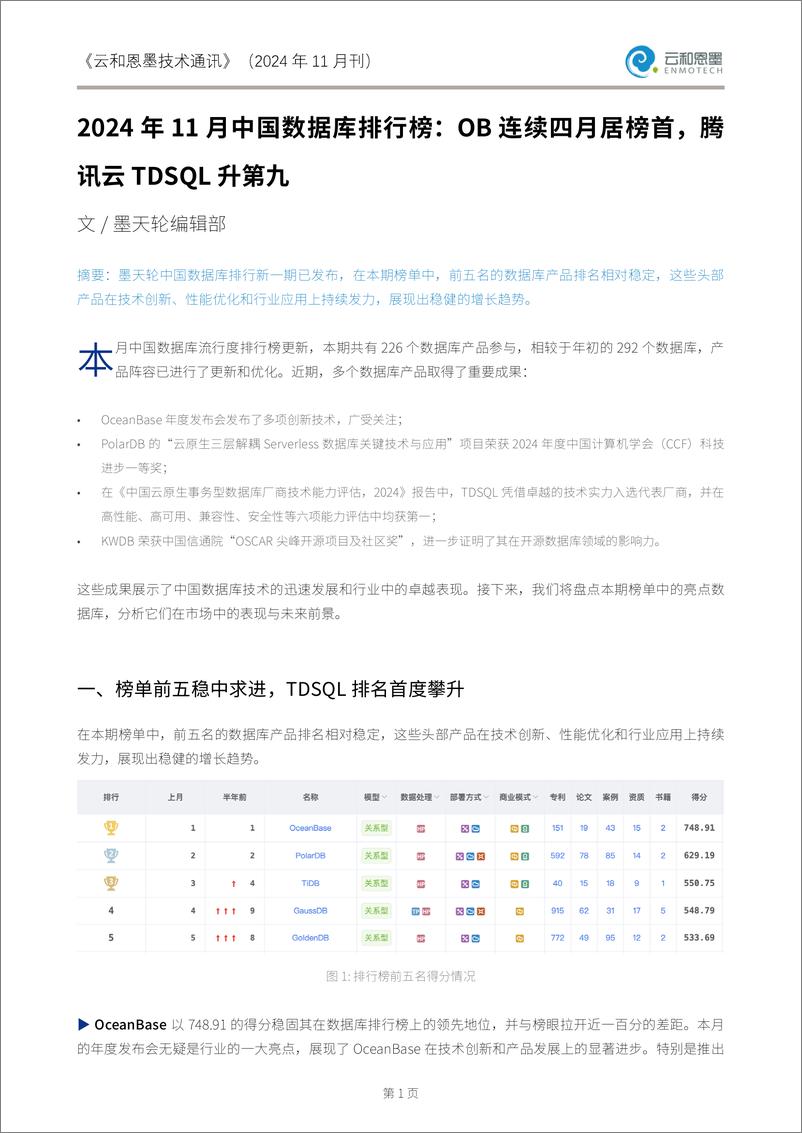 《云和恩墨技术通讯2024年11月月刊-57页》 - 第3页预览图