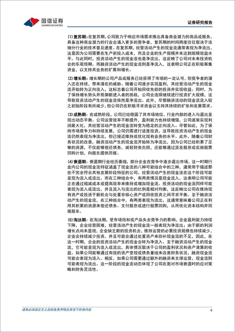 《策略实操专题(十二)：把握企业生命周期下的投资规律-240828-国信证券-25页》 - 第6页预览图