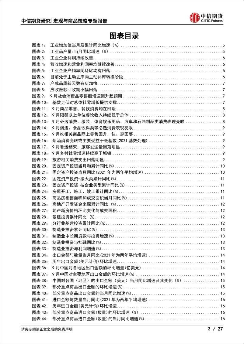 《9月宏观经济和金融数据分析：生产边际复苏，政策持续发力-20231031-中信期货-27页》 - 第4页预览图