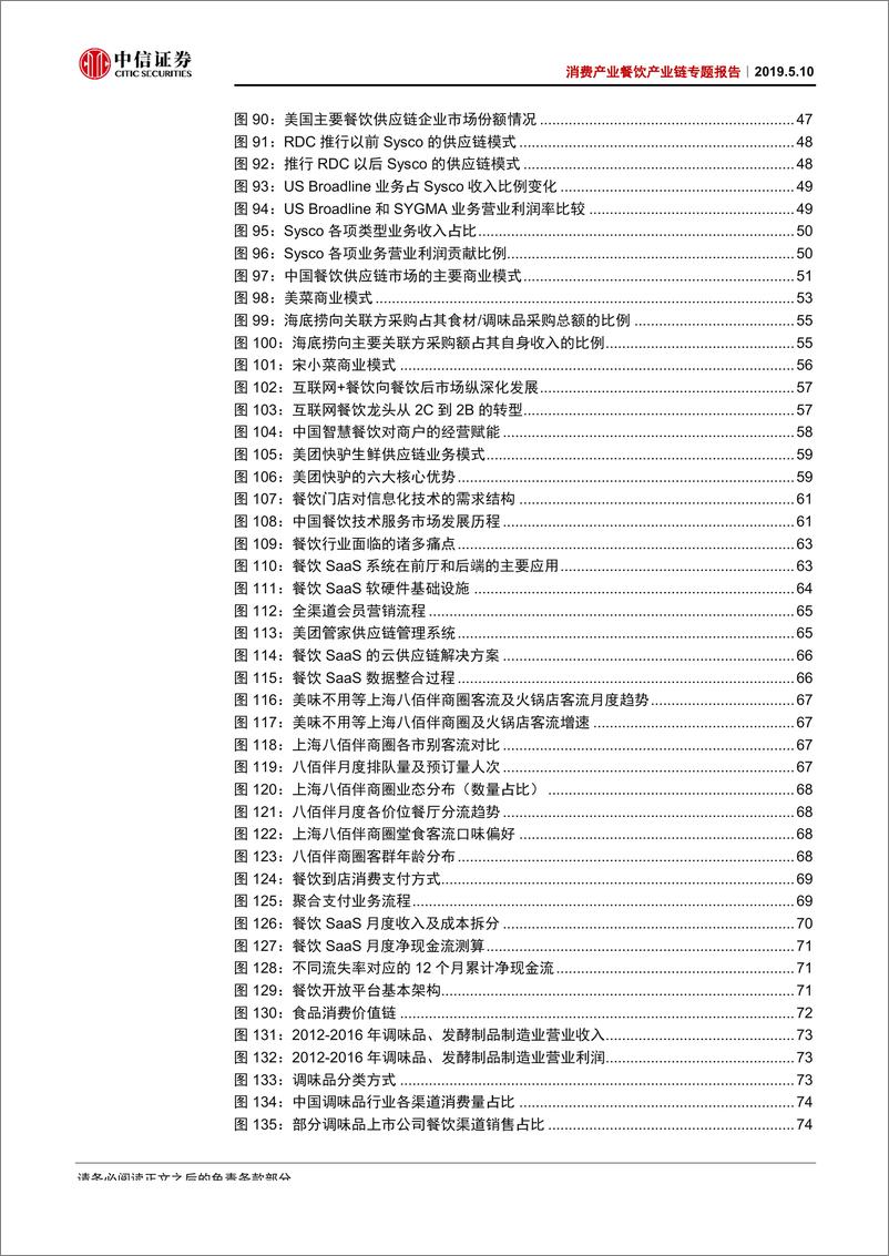 《消费行业消费产业餐饮产业链专题报告：吃出来的大生意-20190510-中信证券-115页》 - 第7页预览图