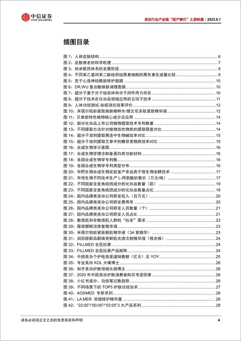 《美妆行业产业链“国产替代”之原料篇：国产原料兴起，助力本土美妆升级-20230601-中信证券-52页》 - 第5页预览图