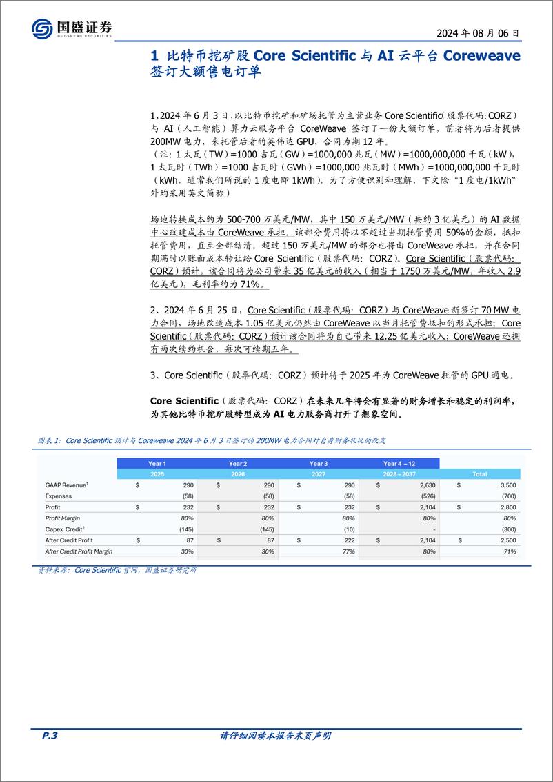 《通信行业点评：AI东风已至，比特币矿场开启第二增长曲线-240806-国盛证券-18页》 - 第3页预览图