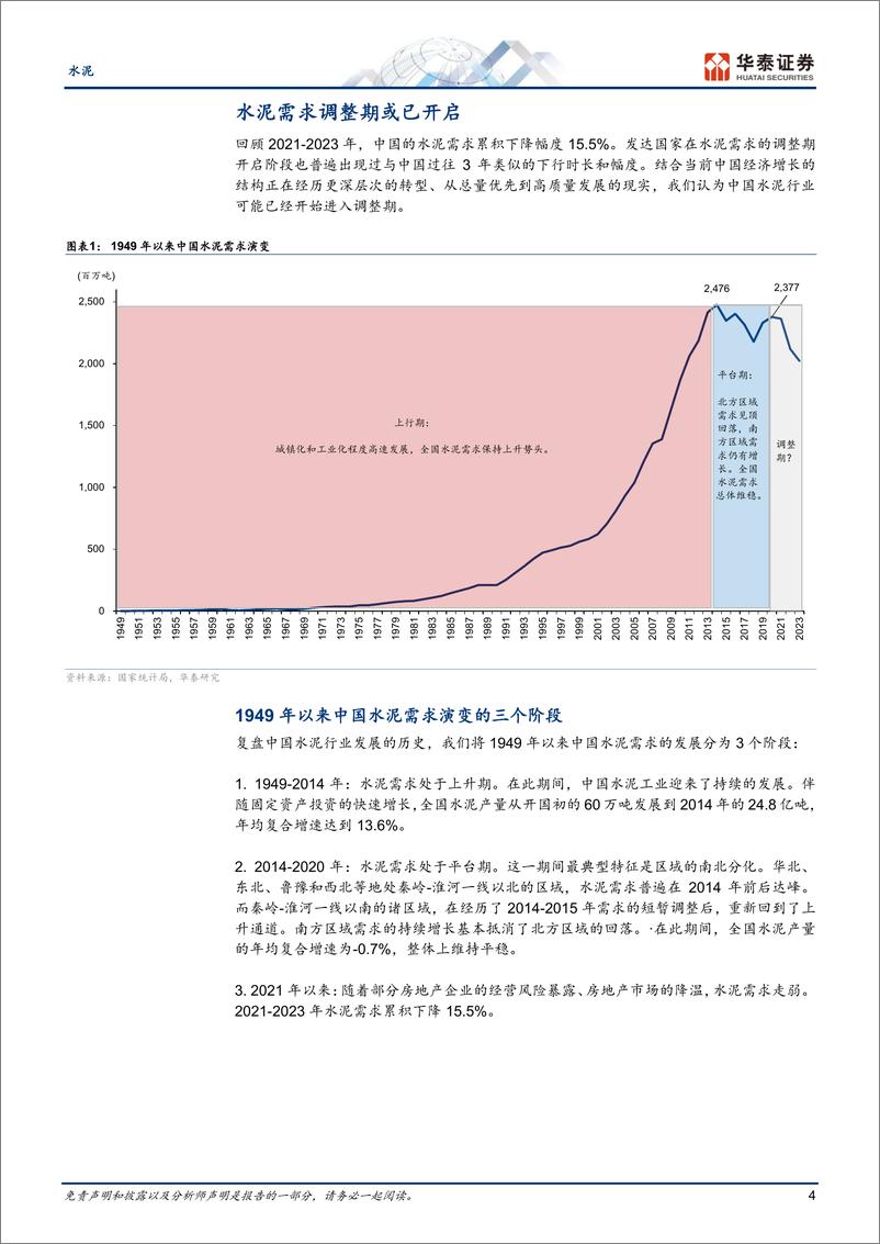 《水泥行业深度研究：从海外经验看中国水泥行业的未来-240413-华泰证券-26页》 - 第4页预览图