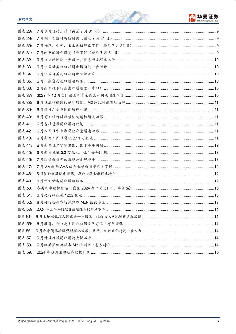 《宏观图说中国月报：短期逆周期调节有望加码-240801-华泰证券-18页》 - 第3页预览图