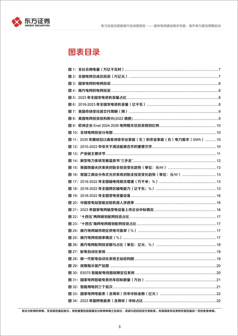 《东方证券-电力设备行业长期投资逻辑专题研究：国内电网建设稳步发展，海外电力建设周期启动》 - 第3页预览图