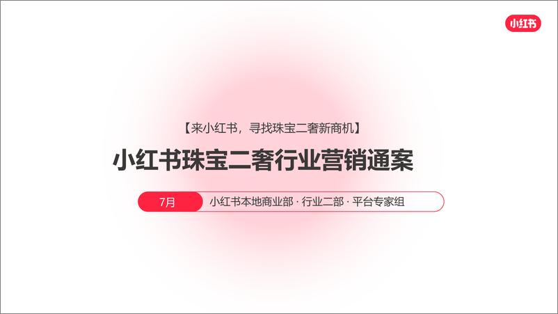 《2024小红书珠宝二奢行业营销通案》 - 第1页预览图