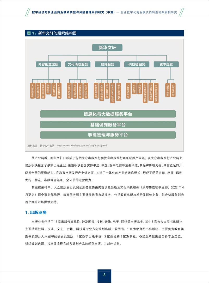 《数字经济时代企业商业模式转型与风险管理系列研究_中篇__企业数字化商业模式的转型实践案例研究-厦门大》 - 第8页预览图