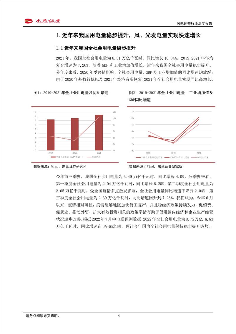 《风电运营行业深度报告：市场与政策共振，助力风电运营行业增效降本-20221107-东莞证券-22页》 - 第5页预览图