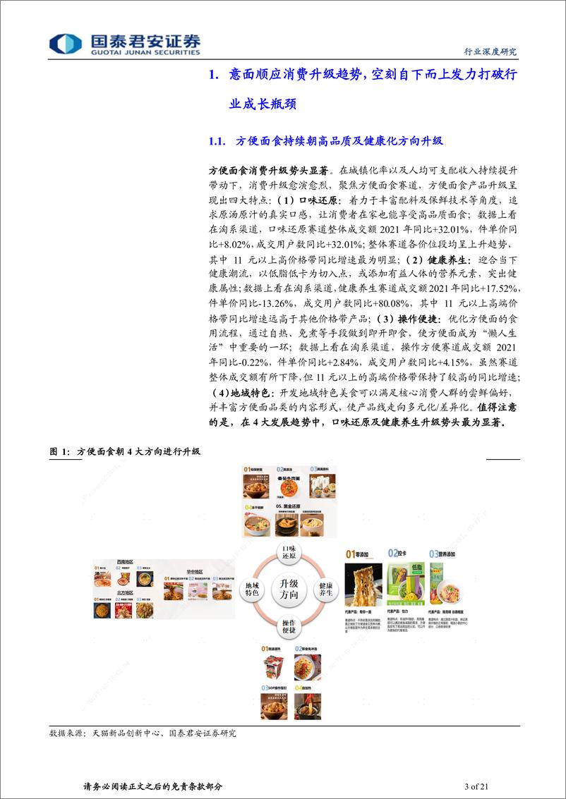 《食品行业中国C端意面行业深度报告：龙头引领，空间打开-20221223-国泰君安-21页》 - 第4页预览图