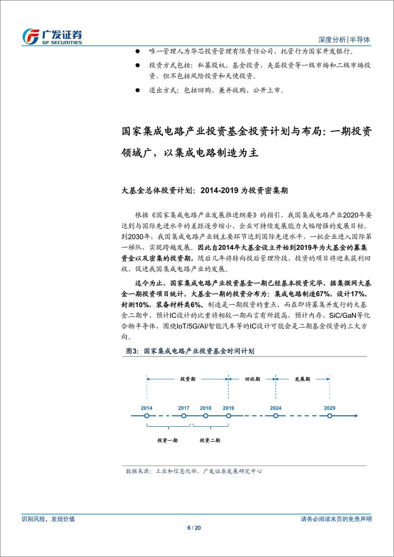 《半导体行业：国家集成电路产业基金一期投资解析-20190308-广发证券-20页》 - 第7页预览图