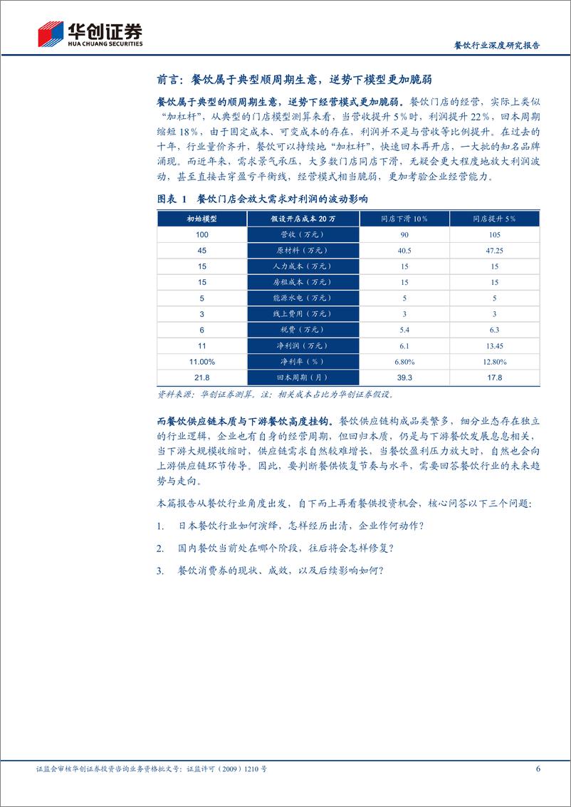 《餐饮行业深度研究报告：效率竞争，大B突围-250114-华创证券-29页》 - 第6页预览图