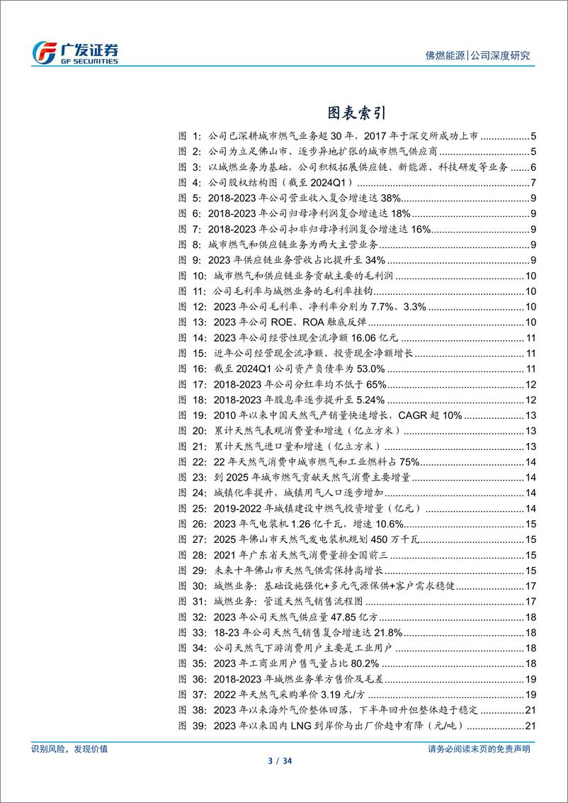 《佛燃能源(002911)稳健高股息标的，多元能源业务开花-240721-广发证券-34页》 - 第3页预览图