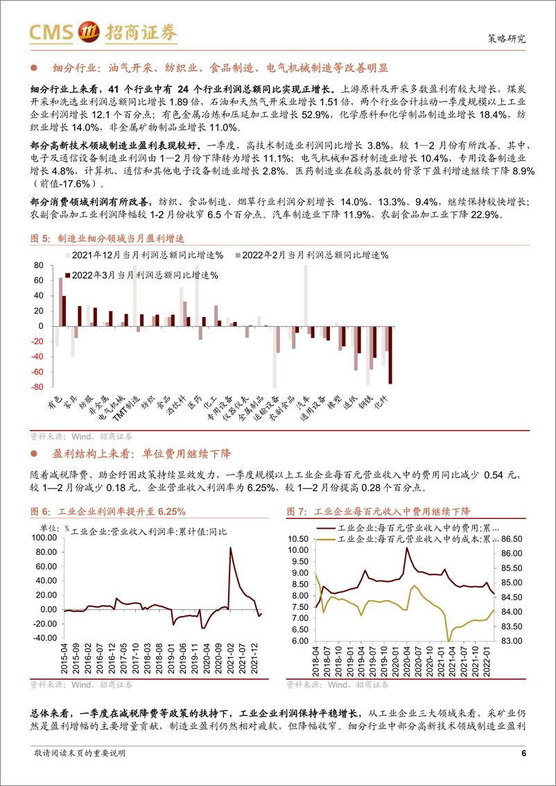 《行业景气观察：一季度工业企业盈利平稳增长，本周猪肉价格环比上涨-20220427-招商证券-33页》 - 第7页预览图