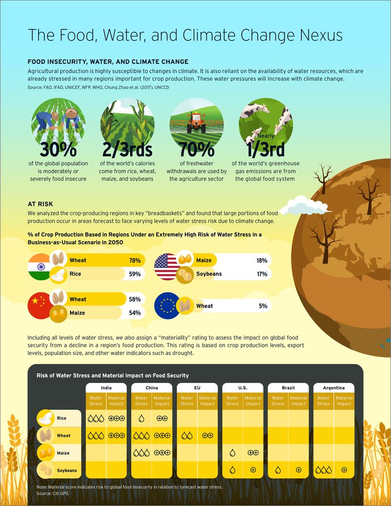 《2023食物、水与气候变化报告（英文版)-Citi花旗银行》 - 第4页预览图