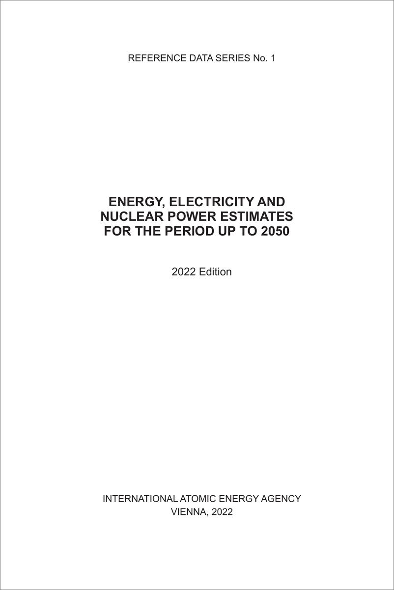 《IAEA：到2050年间的能源、电力和核能发电的预测（英文版）》 - 第4页预览图