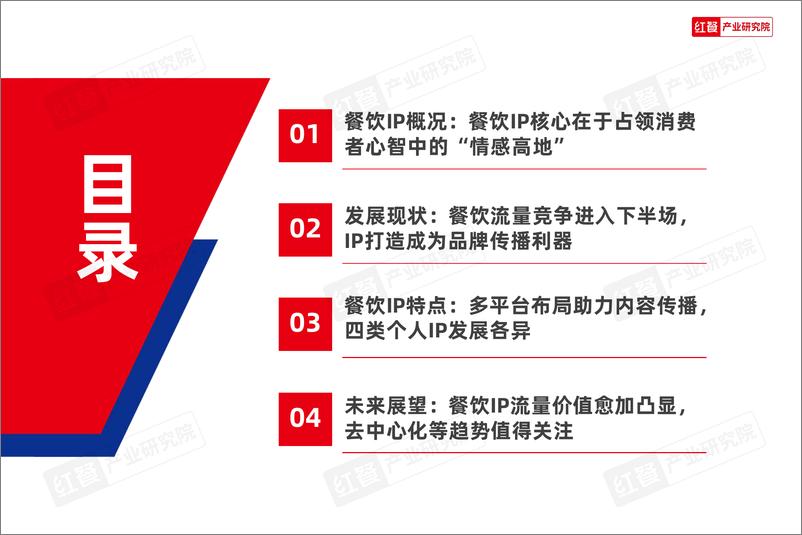 《餐饮IP流量研究报告》 - 第3页预览图