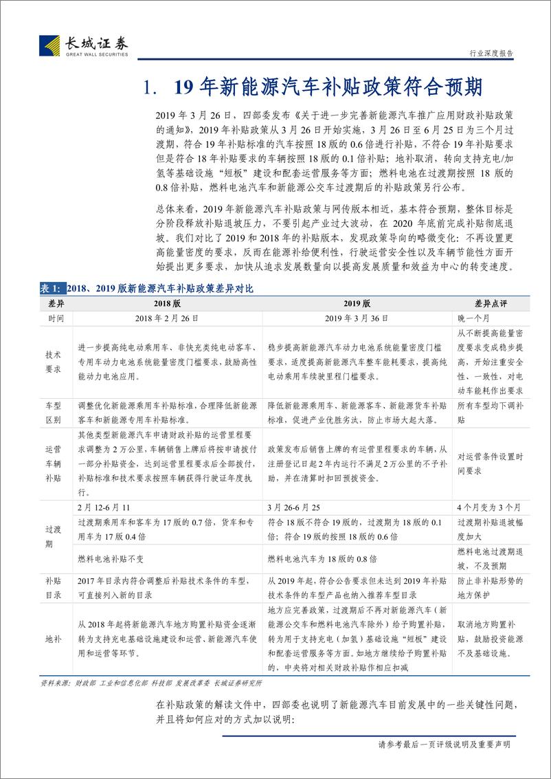 《电力设备与新能源行业深度报告：对补贴退坡后盈利的判断-20190326-长城证券-28页》 - 第7页预览图