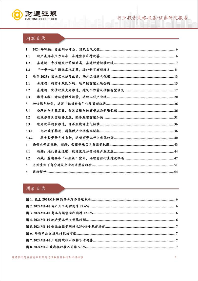 《2025年建筑行业年度策略报告：冬去春来，把握结构性机会-241130-财通证券-55页》 - 第2页预览图