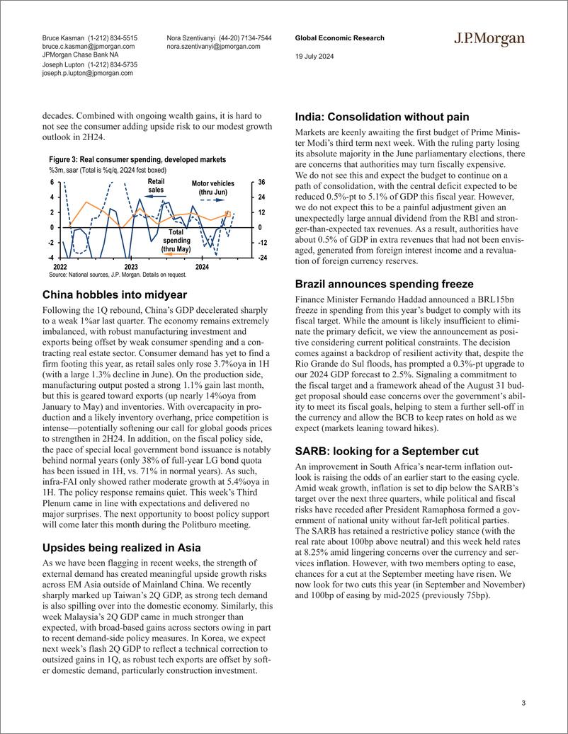 《JPMorgan Econ  FI-Global Data Watch Orderly rotation-109319905》 - 第3页预览图