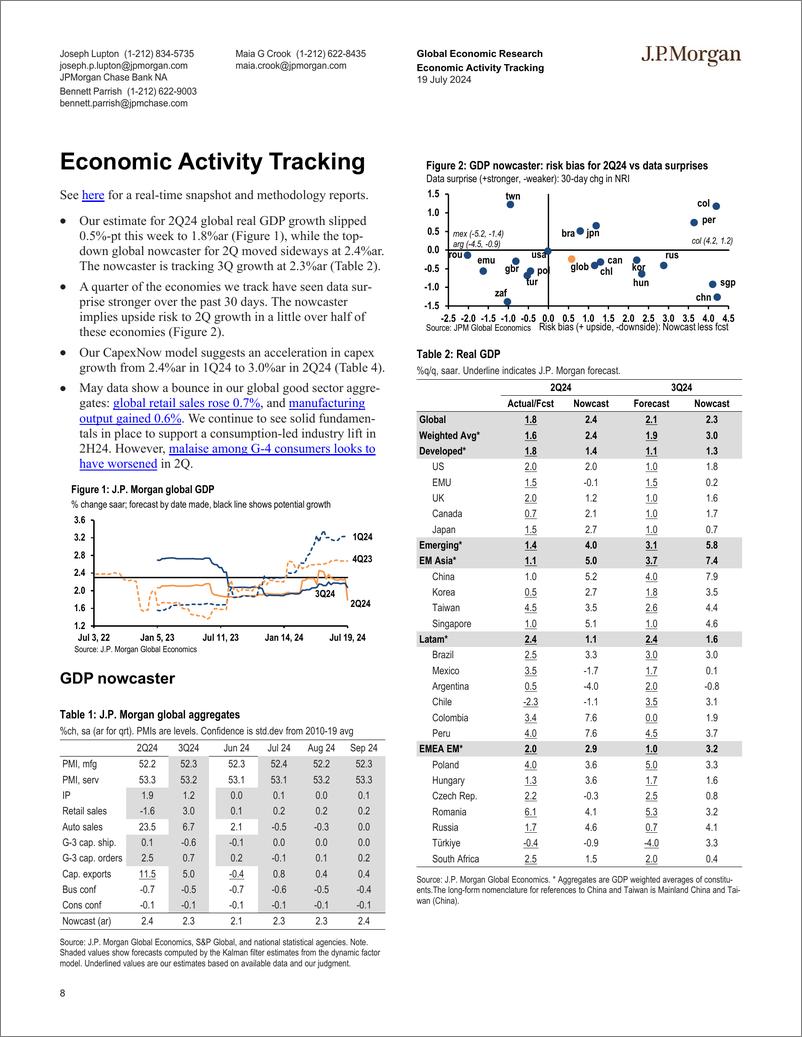 《JPMorgan Econ  FI-Global Data Watch Orderly rotation-109319905》 - 第8页预览图