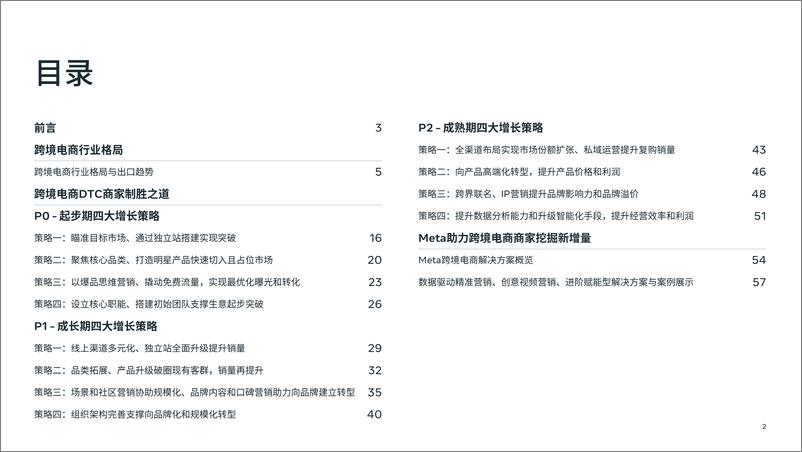 《2024跨境电商DTC全阶段增长策略白皮书-Meta》 - 第2页预览图