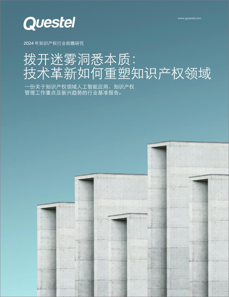 《2024年知识产权行业前瞻研究报告：拨开迷雾洞悉本质：技术革新如何重塑知识产权领域-24页》 - 第1页预览图