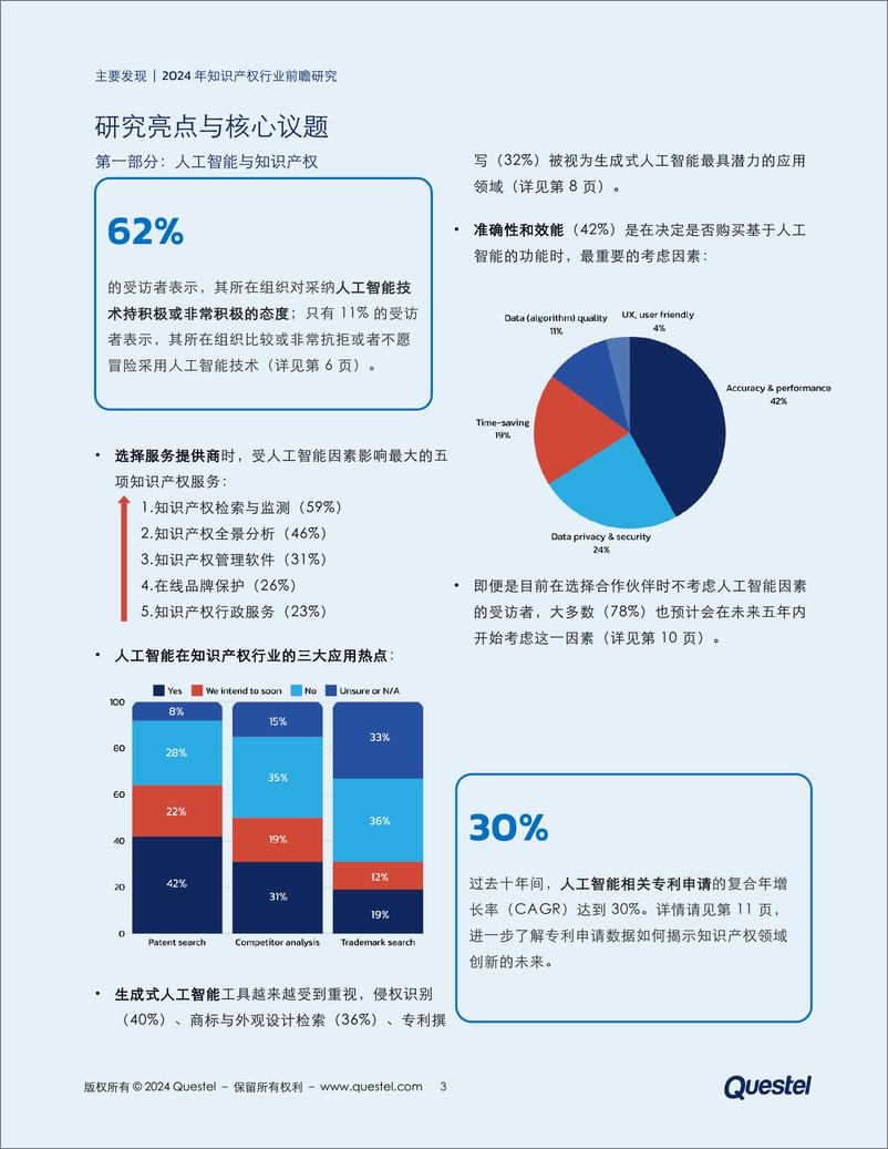 《2024年知识产权行业前瞻研究报告：拨开迷雾洞悉本质：技术革新如何重塑知识产权领域-24页》 - 第3页预览图