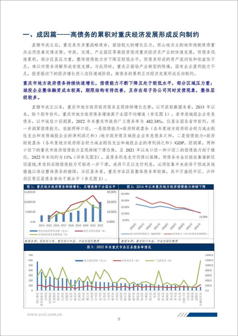 《一揽子化债一周年系列研究之重庆篇_多元化债措施加速落地 长效保障机制仍待健全》 - 第3页预览图