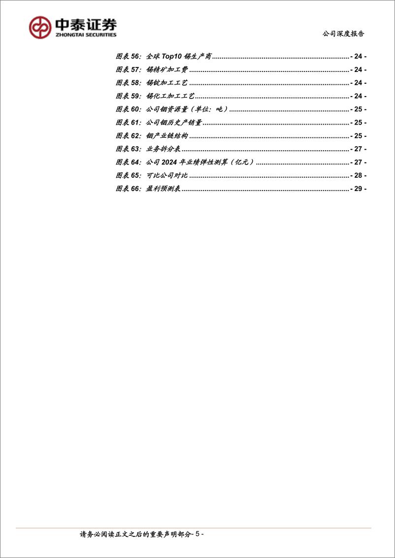 《锡业股份(000960)半导体需求复苏趋势已至，锡业龙头价值重估-240812-中泰证券-30页》 - 第5页预览图