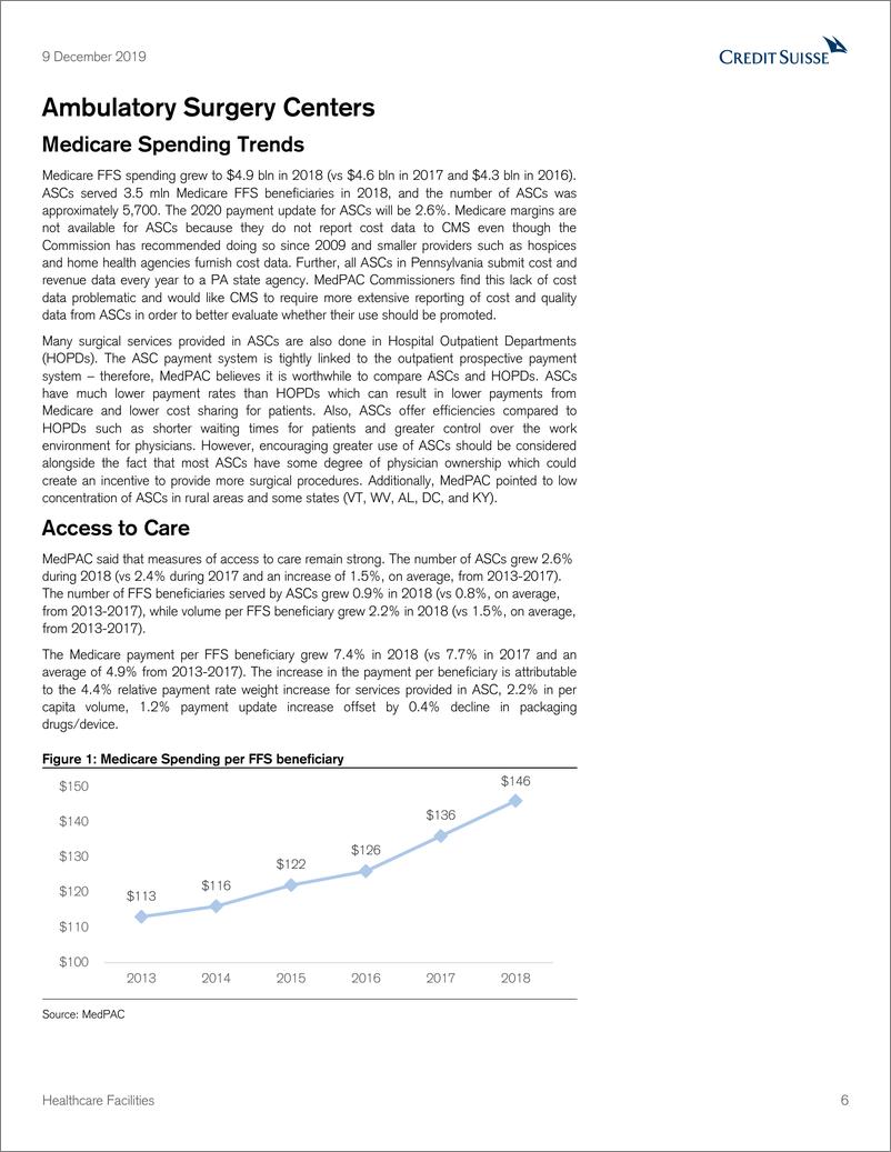 《瑞信-美股-医疗保健行业-美国医疗设施：把握医疗补偿脉搏-2019.12.9-25页》 - 第7页预览图