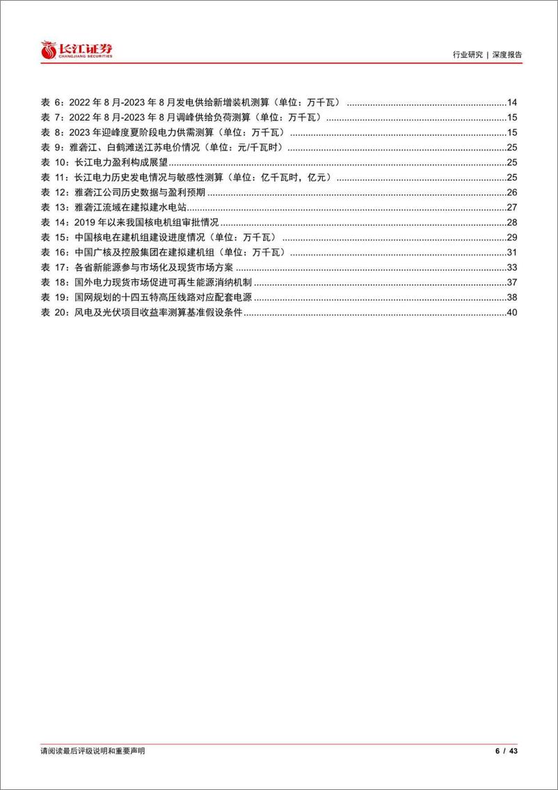 《长江证券-电力行业2023年度中期投资策略：多闻数穷，不若守中-230626》 - 第6页预览图