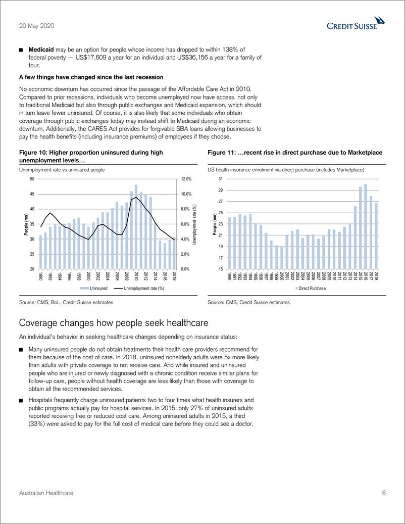 《瑞信-亚太地区-医疗保健行业-澳大利亚医疗业：复苏风险加重-2020.5.20-28页》 - 第7页预览图