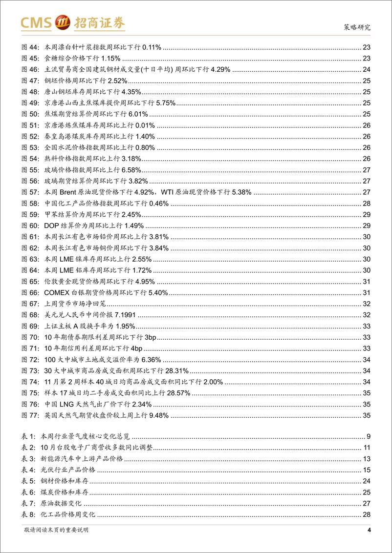 《行业景气观察：双十一销售额同比回暖，10月汽车产销同比转正-241113-招商证券-36页》 - 第4页预览图