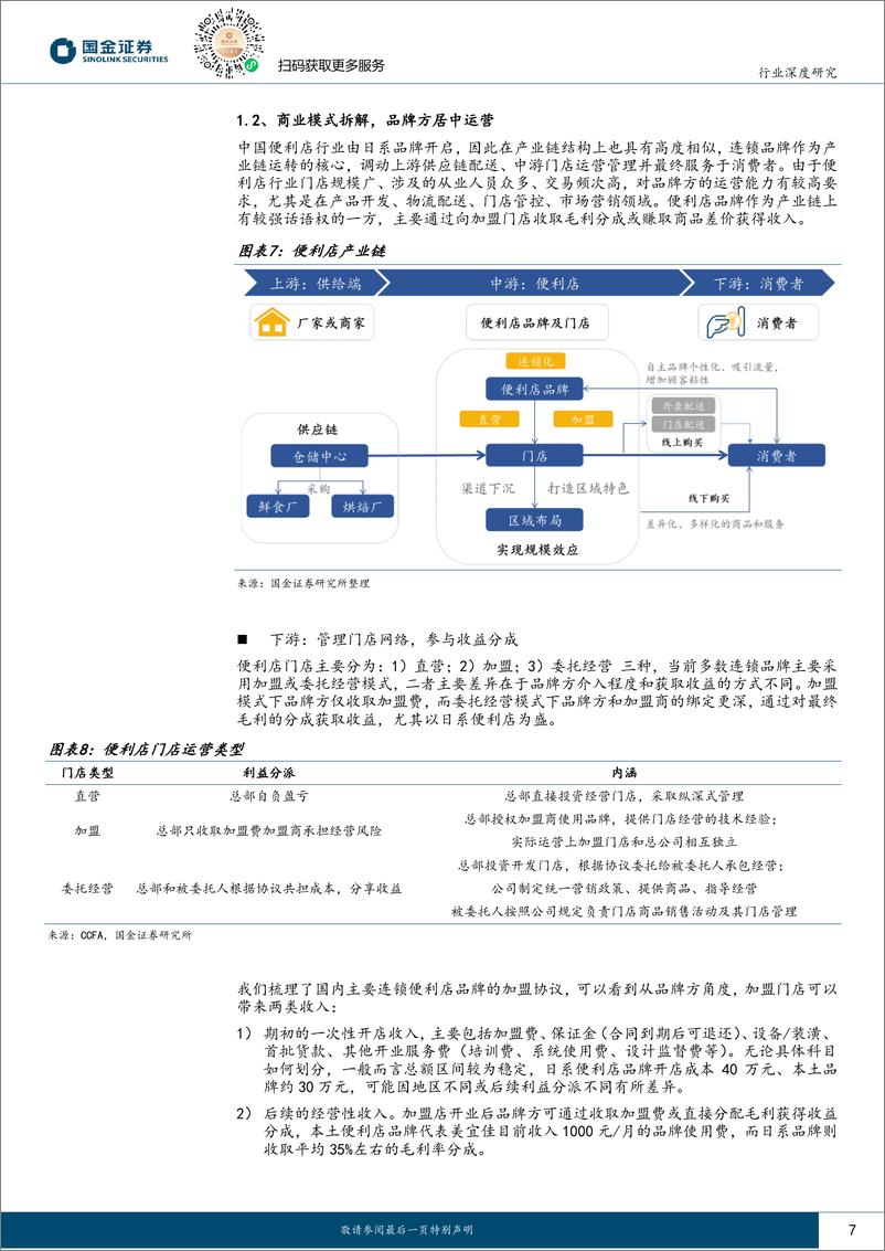 《新型消费研究系列-便利店-小业态大生意-打造便利生活-国金证券》 - 第7页预览图