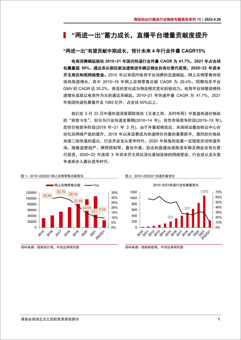 《物流和出行服务行业物流专题报告系列15：三重合力构筑支撑，关注补偿性需求反弹-20220426-中信证券-28页》 - 第7页预览图