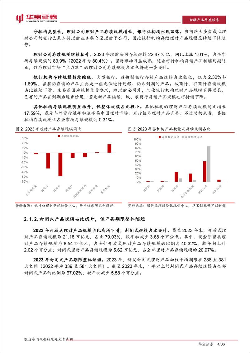 《2023银行理财年度报告：同质化竞争格局下的理财破局-20240229-华宝证券-36页》 - 第8页预览图