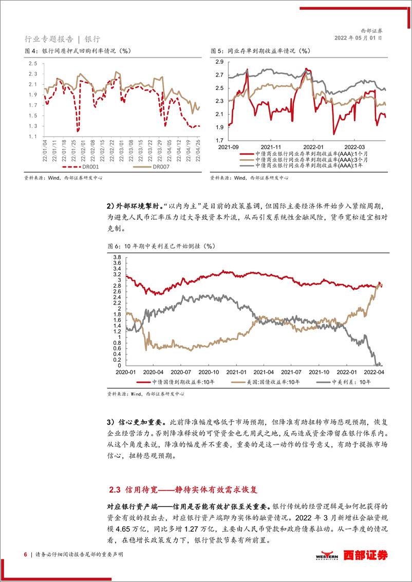 《2022年银行业中期投资策略：结构性宽信用中首选精品银行-20220501-西部证券-22页》 - 第7页预览图
