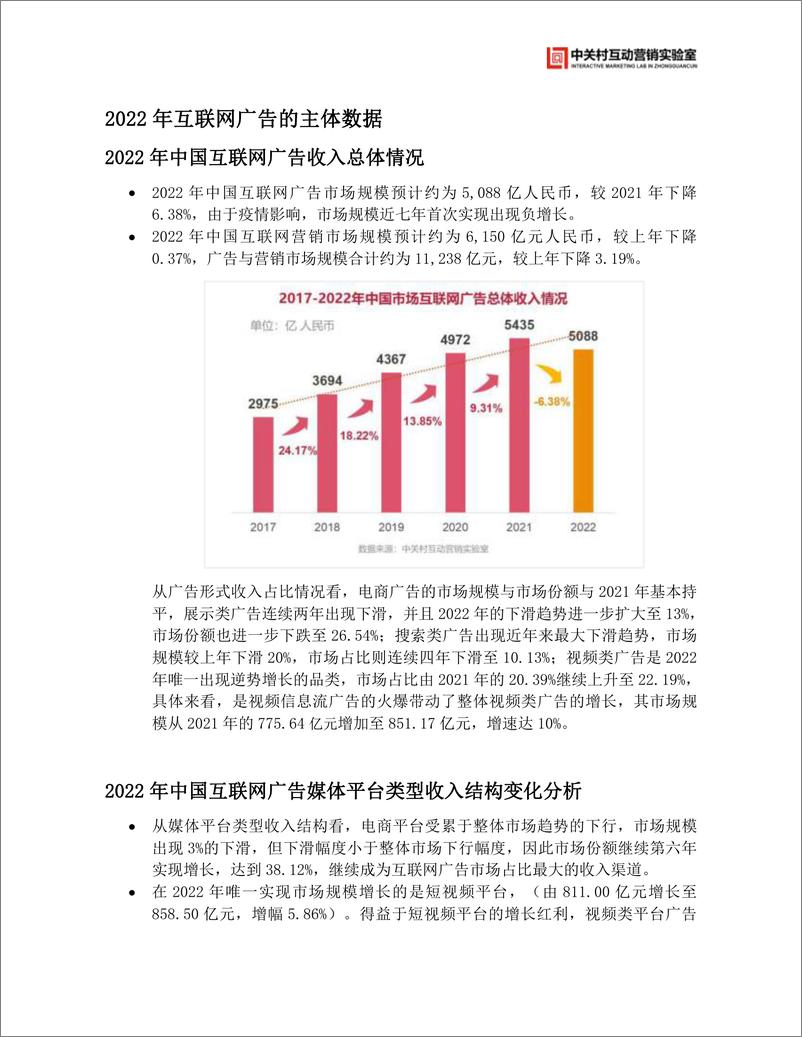 《2022年中国互联网广告数据报告（完整版） -13页》 - 第7页预览图