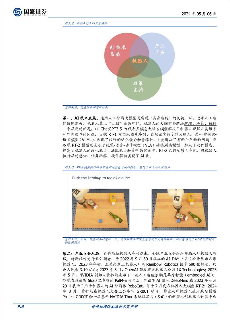 《机械设备行业深度：中美共振，人形机器人产业奇点到来-240506-国盛证券-30页》 - 第6页预览图