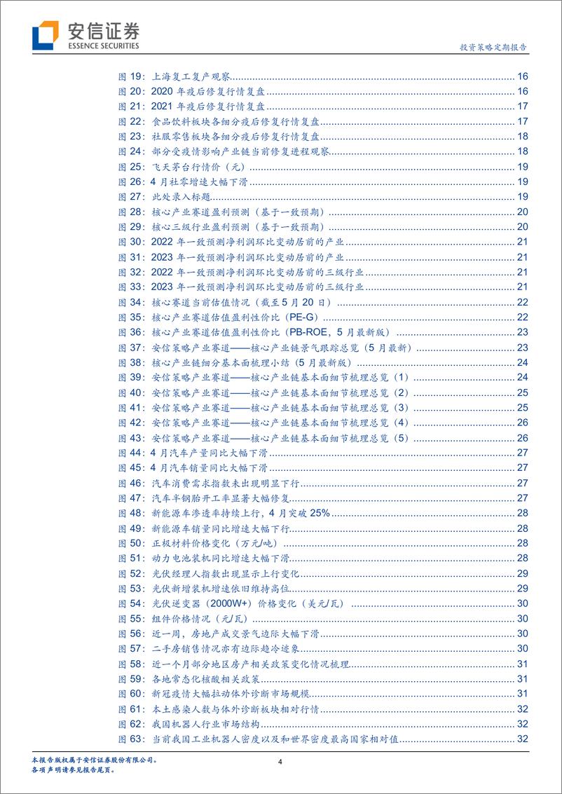 《A股核心产业赛道述评月刊（第五期）：坚守主阵地，三谈“挺进稳增长”-20220526-安信证券-39页》 - 第5页预览图