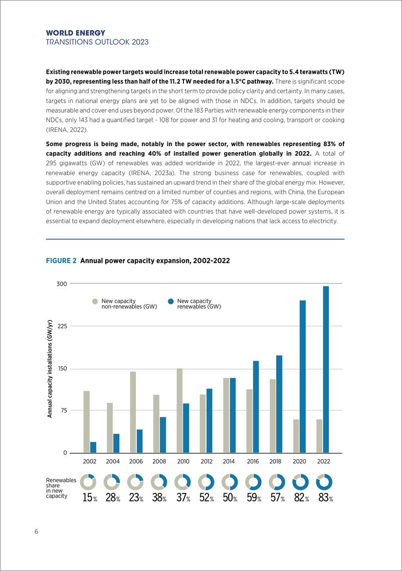 《2023年世界能源转型展望概览：1.5°C路径IRENWETPrevie2023-24页》 - 第7页预览图