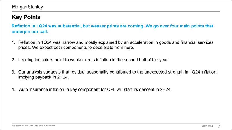 《Morgan Stanley Fixed-US Economics US Inflation After the Upswing - More Picture...-108368460》 - 第2页预览图