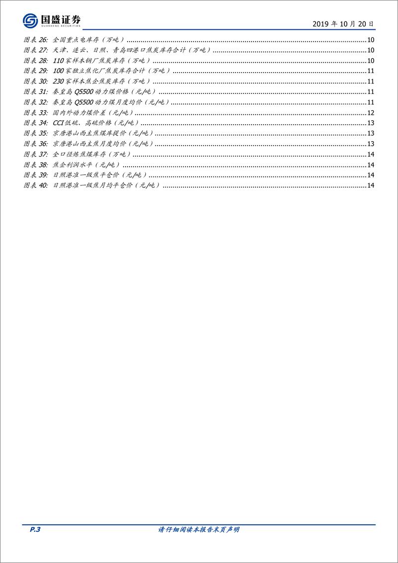 《煤炭开采行业：进口限制不及预期，高库存持续压制价格-20191020-国盛证券-16页》 - 第4页预览图