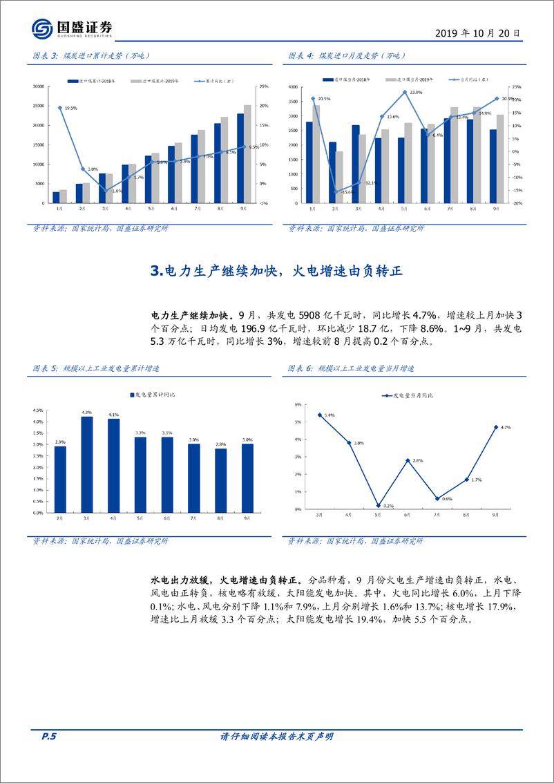 《煤炭开采行业：进口限制不及预期，高库存持续压制价格-20191020-国盛证券-16页》 - 第6页预览图