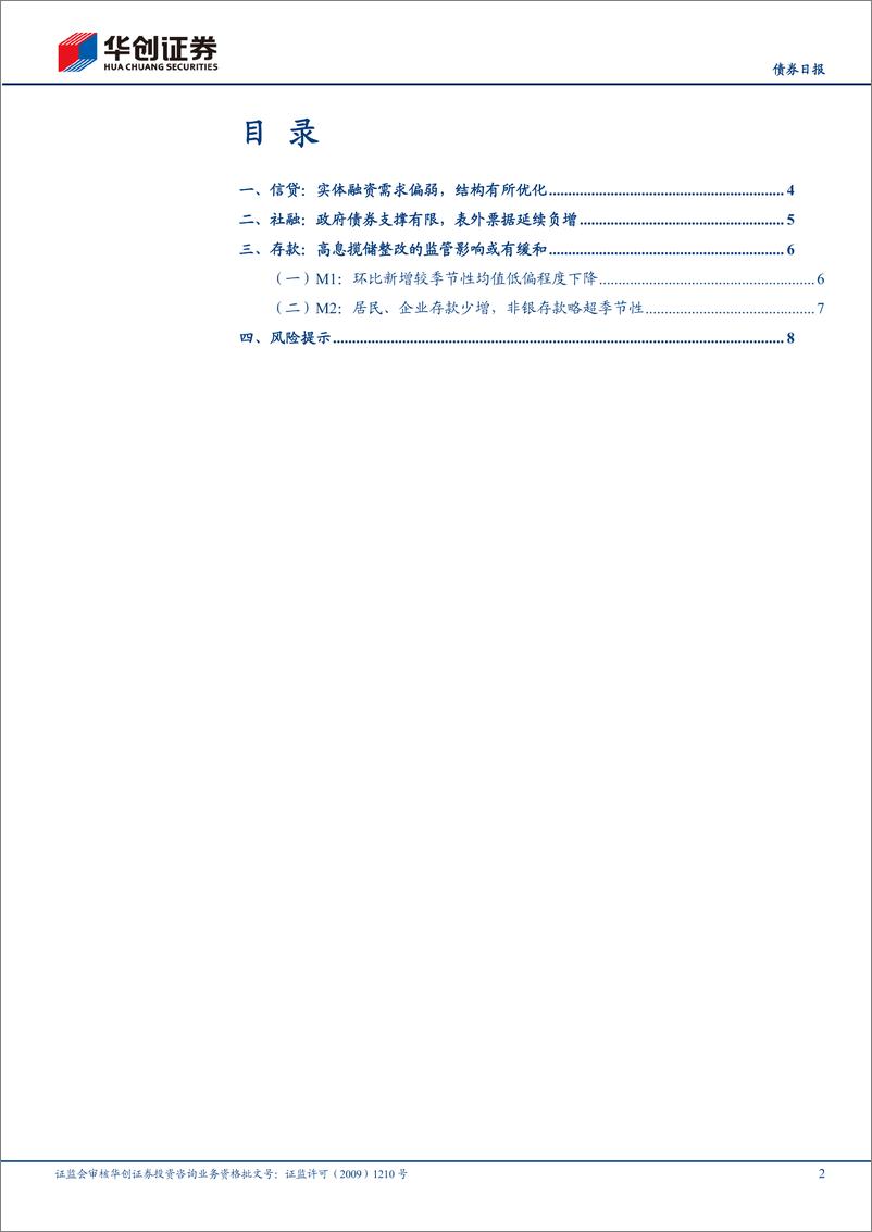 《6月金融数据解读：存款外流压力或有所缓解-240712-华创证券-11页》 - 第2页预览图