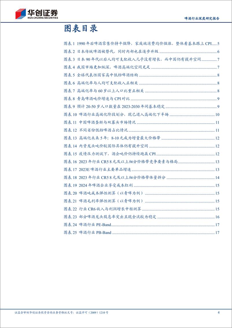 《啤酒行业深度研究报告：啤酒高端化，中局之辩》 - 第4页预览图