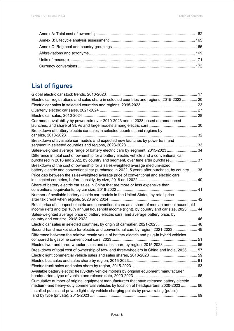 《世界能源署＋世界汽车展望＋2024年＋GlobalEVOutlook2024-174页》 - 第8页预览图