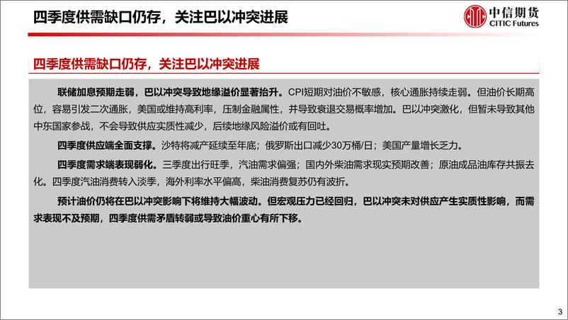 《10月能源供需专题报告：暖冬压制需求预期，地缘风险加剧波动-20231031-中信期货-83页》 - 第5页预览图